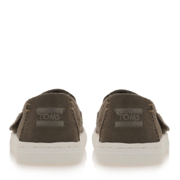 TOMS Kids Luca Shoes Olive Size 11 - Picture 10 of 10
